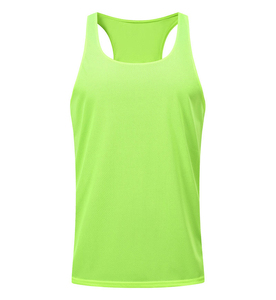 Custom Casual Men Running Tank Top Polyester Cotton Quick Dry Breathable Athletic Gym Fitness Muscle Shirt OEM Bulk - Product Image 6