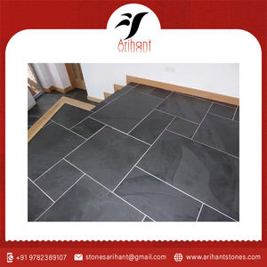 Pierre de schiste noire naturelle robuste, matériau de construction de qualité supérieure, disponible en gros. - Product Image 6