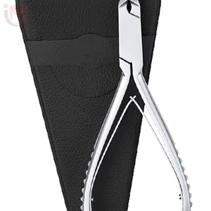 Coupe-cuticules professionnel en acier inoxydable incurvé de qualité supérieure, à large ouverture de mâchoire - Product Image 4