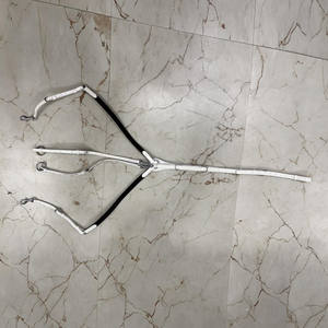 Ensemble de bride de course en cuir de cheval blanc de haute qualité, rênes tressées, plastron, sangle, quincaillerie SS, ensemble complet d'accessoires équestres - Product Image 4