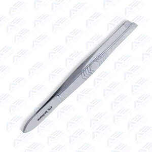 Herramienta de Belleza Profesional de Acero Inoxidable, Marca Privada, Herramienta Cosmética con Punta Inclinada para Depilación Facial - Product Image 4