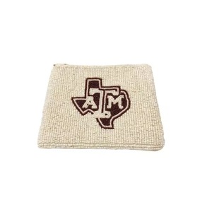 Monedero Pequeño de Lona con Cuentas Bordadas Personalizable y Único, Monedero de Lujo Hecho a Mano por MD HANDICRAFTS - Product Image 6