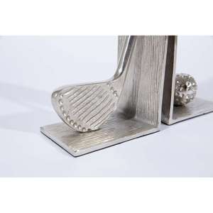 Serre-livres en métal en forme de bâton de golf et de balle, objet décoratif pour table et bureau, artisanat, organisateur de livres, magazines et journaux 2026 - Product Image 2