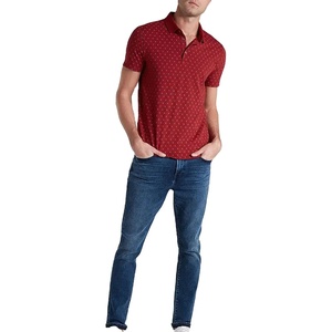 Polo respirant pour homme, plusieurs couleurs, coton de haute qualité, manches courtes, pour usage décontracté, avec logo personnalisé - Product Image 4