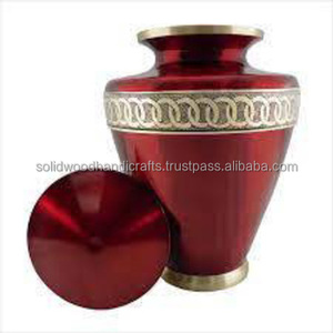 โกศใส่ศพสำหรับผู้ชายและผู้หญิงโกศใส่เถ้ากระดูกสำหรับผู้ใหญ่ตกแต่งทำด้วยมือ - Product Image 2