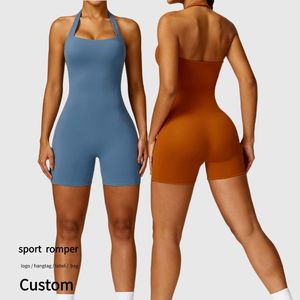 Combinaisons personnalisées pour femmes Combinaisons moulantes Sexy pour femmes Vêtements de sport Combinaisons pour femmes - Product Image 1