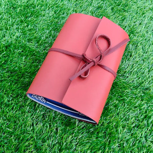 Funda de Cuero Roja para Diario, Tamaño A6, Delgada, para Cuaderno, Agenda, Portafolio, Documentos, Oficina - Product Image 3