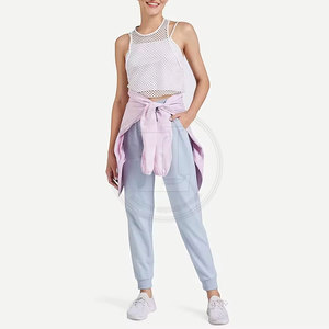 Pantalon d'hiver pour femme, taille mi-haute, respirant, de haute qualité, le plus vendu, sur mesure, décontracté, 100 % coton - Product Image 3