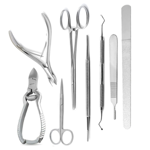 Nouveauté : Kits d'instruments de podologie sur mesure de qualité supérieure, prix de gros, service OEM/ODM, en acier inoxydable - Product Image 1