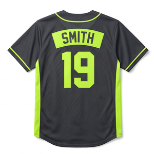 Camisetas de Béisbol con Impresión por Transferencia de Calor, Personalizadas con Bordado Frontal en Tela Tackle Twill, Ropa Deportiva de Equipo, Camisetas Retro Casuales de Softbol - Product Image 2