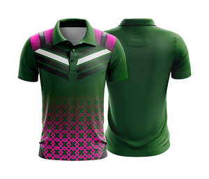 Custom Printed Polo Jersey for Sports Teams Manufacturer Durable Stitching for Men Women Youth Quick-Dry Dry-Fit Active Polo - Product Image 1