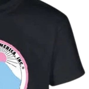 T-shirt graphique noir à manches courtes pour tout-petits, col rond, imprimé logo, décontracté, léger, mode quotidienne pour garçons et filles - Product Image 3