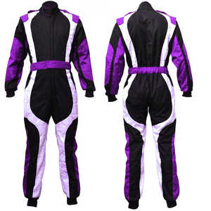 Traje de Carreras de Karts de Diseño Personalizado de Alta Calidad - Unisex para Adultos, Spandex/Algodón Transpirable, Talla Grande - Product Image 4