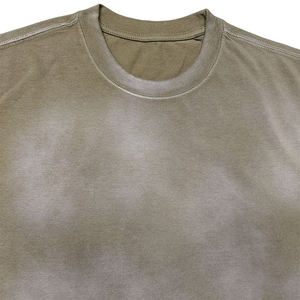 Heavy <b>Weight</b> Tee Acid Washed Plain Cotton T Shirt <b>Blank</b> Street Wear Washed T-Shirt Custom Acid Wash T-Shirts - Product Image 2