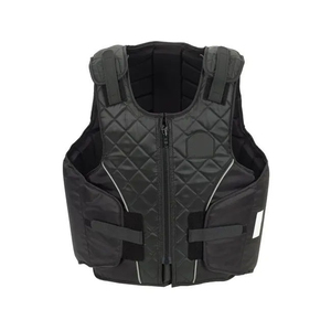 Men's Customized Color Canvas Casual <b>Quilted</b> Vest Zipper Closure Waterproof Quick Dry Breathable Sporty Outerwear Short Winter - Product Image 1