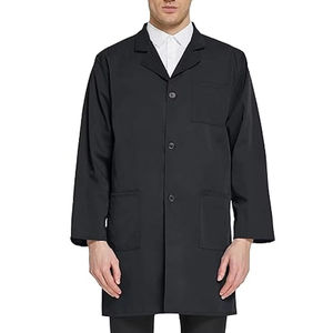 เสื้อกาวน์แล็บคุณภาพสูง แขนยาว สำหรับแพทย์และพยาบาล - Product Image 5