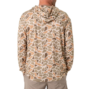 Camisa de Manga Larga con Capucha de Camuflaje para Hombre, Corte Regular, Secado Rápido, Tejido de Poliéster, Ropa Casual de Verano - Product Image 4