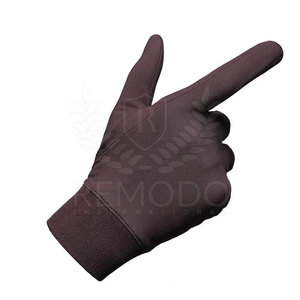 Guantes de Invierno Cálidos para Uso Diario, Fabricación Personalizada con Marca Privada, Guantes de Ciclismo Transpirables de Fibra de Poliéster y Forro Polar, Elásticos - Product Image 6