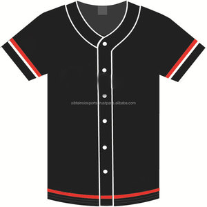 Camisetas deportivas impresas para equipos de baloncesto, camiseta de béisbol uniforme de secado rápido, camiseta de béisbol con logotipo de patrón sublimado - Product Image 4