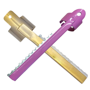 Rasoir à anneau en acier inoxydable, logo personnalisé, faible MOQ, outil de rasage pour hommes, usage professionnel par les barbiers, qualité supérieure, directement de l'usine - Product Image 1