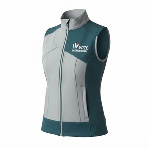 Chaleco Deportivo de Equitación para Mujer, con Cierre Completo, Cuello Alto, Ligero, Transpirable y Elástico en Cuatro Direcciones - Product Image 3