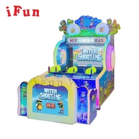 Ifun Park haute qualité enfants Arcade interactif Iceman eau tir Machine de jeu vidéo à jetons pour centre de jeu intérieur