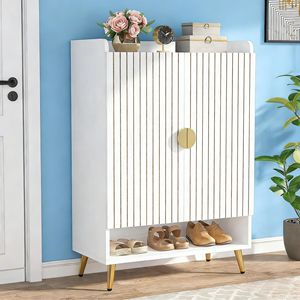 Organizzatore per Scarpe con Ripiani Regolabili, Armadio Portascarpe - Product Image 1