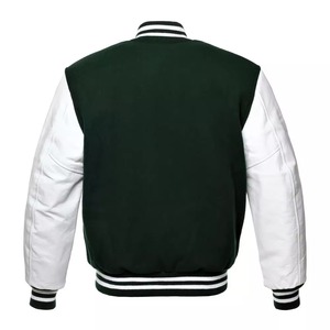Custom Baseball <b>Men's</b> <b>Varsity</b> <b>Bomber</b> <b>Jacket</b> with Embroidered Logo or Puff Printed Design Knitted Winter Plus Size - Product Image 3