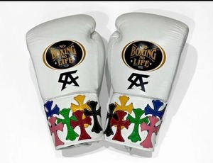 Guantes de Boxeo Profesionales No Boxing No Life Negros, 100% Cuero Genuino, para Entrenamiento y Competencia, Estilo Mexicano, para Gimnasio - Product Image 6
