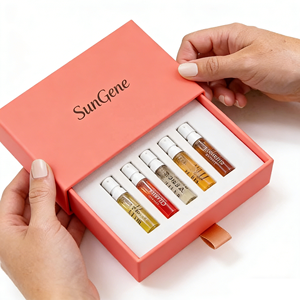 Set de Muestras de Perfume Personalizado, Kit de Frascos de Fragancia, Caja de Embalaje de Lujo, OEM, ODM, Marcas de Etiqueta Privada, Grabado en Relieve - Product Image 2