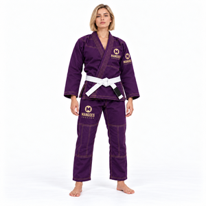 Custom Unisex BJJ Gi Kimono 400 GSM Durable Preshrunk Ripstop Uniform Free White <b>Belt</b> Wholesale Supply - Product Image 2