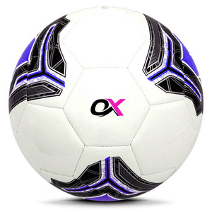 Oxva Industries High Quality Customized Color PU Hybrid Soccer <b>Ball</b> Official Size Soft <b>Machine</b> Stitched for Outdoor Sport - Product Image 5