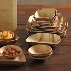 Premium Biodegradable Areca Leaf <b>Plates</b> - Eco-Friendly <b>Disposable</b> Dinner <b>Plates</b> - Product Image 1