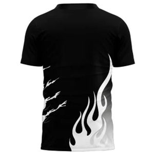 Maillot de sport pour homme de style premium, sublimation, manches courtes, imprimé, respirant, séchage rapide, 100% polyester, logo personnalisé - Product Image 3