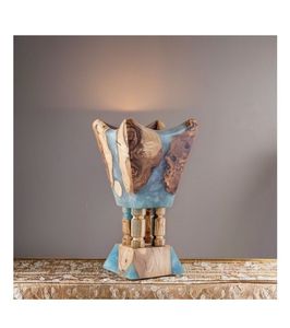 Pink Acrylic Perfume Lamp Set With Gold Moon Star Top Aromatherapy Incense <b>Burner</b> Holder Middle Eastern Style Bakhoor <b>Burner</b> Set - Product Image 5