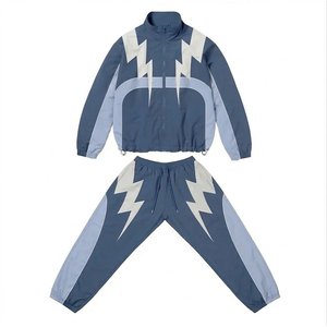 New Demanding Custom Printed Logo Grey Multiple Men's Nylon <b>Wind</b> <b>Breaker</b> Shorts Sets For Summer Wear Men Sets Streetwear Jackets - Product Image 1