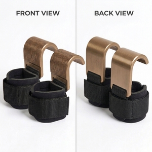 Weightlifting Dumbbell Deadlifting Training Hand Support Grip Palm Best Selling Neoprene Heavy Hook Breathable Non-Slip - Product Image 3