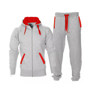 Survêtement cargo vintage en coton épais pour homme, coupe ajustée, idéal pour l'entraînement et le jogging – Fabrication sur mesure - Product Image 4