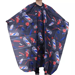 Capas de Barbero para Profesionales, Extra Largas, con Cierre Elástico, Impresión Personalizada, Tela Impermeable - Product Image 6