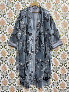 Velvet Kimono <b>Cardigan</b> Jacket Elegant Open Front Jacket Boho Lounge Robe Christmas Gift - Product Image 3