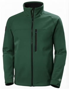 Chaqueta de Forro Polar Naranja para Hombre, Cuello Alto, Cierre de Cremallera, Resistente al Viento, Informal, para Otoño, Corte Regular, Color Sólido, Material de Poliéster - Product Image 5