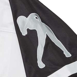 Camiseta de Fútbol Americano Extra Grande Personalizada, Estilo Urbano, Hip Hop Retro, Cuello en V, Estampada, para Hombre, Ropa de Equipo, Secado Rápido - Product Image 5