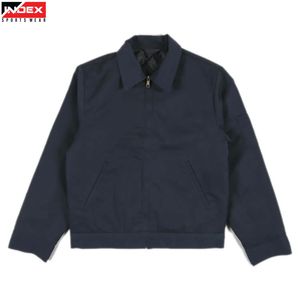 Chaqueta de Trabajo de Lona Resistente, Construcción Robusta con Bolsillos Utilitarios y Servicio OEM - Product Image 1