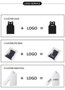 NESTA SPORTS - Camiseta Deportiva Personalizada con Logotipo, Chaleco Informal de Algodón para Gimnasio, Camiseta Negra sin Mangas con Aberturas Laterales para Hombre - Product Image 6