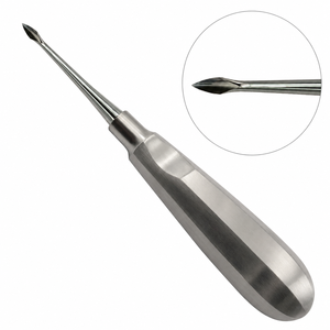 Elevador de Raíces Grande de Acero Inoxidable Quirúrgico, Instrumento Dental para Extracción, Herramienta de Cirugía Oral - Product Image 1