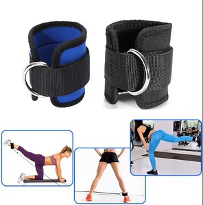 New Design Training <b>ankle</b> <b>brace</b> Resistance training Strap Metal ring fitness safety Workout <b>ankle</b> <b>support</b> Resistance Exercise - Product Image 3