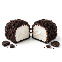 Authentique barre de dessert coréenne Yum'z Bites au chocolat sucré, guimauve solide et moelleuse avec des pépites de biscuits, 36g
