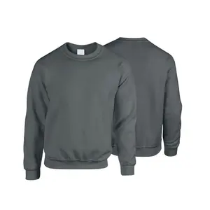 Sweatshirts quart surdimensionnés vierges personnalisés pour hommes poids lourd épais 100% coton sweat à capuche hommes - Product Image 4