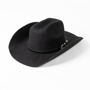 Chapeau de cowboy Western Travel, style export américain, 100 % polyester, décontracté et tendance pour l'été, avec une coupe moderne et un look professionnel. - Product Image 4