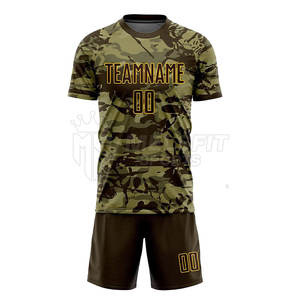 Uniforme de Fútbol Moderno, Material Transpirable de Secado Rápido, Ajuste Cómodo, Servicio OEM para Entrenamientos, Partidos y Deportes de Equipo - Product Image 3